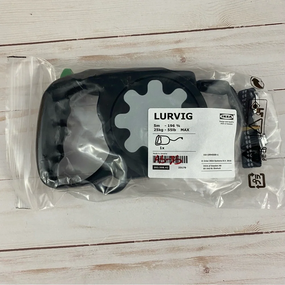 Ikea LURVIG Retractable Dog Leash 55 lb (25 kg)